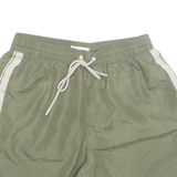 CALVIN KLEIN Mesh Lined Mens Swimming Shorts Green XS W26