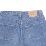 LEVI'S Cut Off Womens Denim Shorts Blue M W32