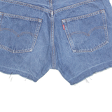 LEVI'S Cut Off Womens Denim Shorts Blue M W32