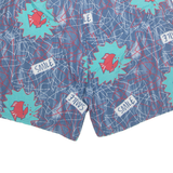 RODEO Mesh Lined Fish Mens Swimming Shorts Blue 2XL W40