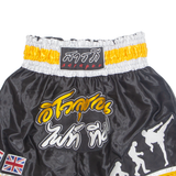 Thai Boxing Mens Sports Shorts Black S W30