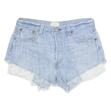 LEVI'S 501 Womens Denim Shorts Blue M W30