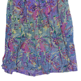 MIKADO Womens A-Line Skirt Blue Knee Length Floral S