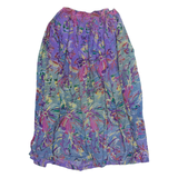 MIKADO Womens A-Line Skirt Blue Knee Length Floral S