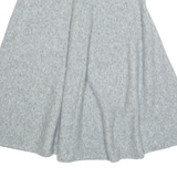 Womens Swing Skirt Green Knee Length M