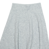 Womens Swing Skirt Green Knee Length M