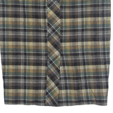 TED BAKER Womens Pencil Skirt Black Knee Length Check UK 12