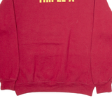 RUSSELL ATHLETIC Mens Sweatshirt Red USA L