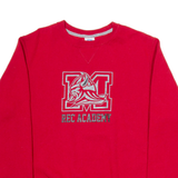 RUSSELL ATHLETIC Mens Sweatshirt Red USA M
