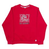 RUSSELL ATHLETIC Mens Sweatshirt Red USA M