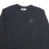 FILA Mens Sweatshirt Black M