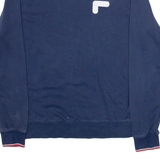 FILA Mens Sweatshirt Blue M