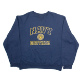 SOFFE United States Navy Mens Sweatshirt Blue USA XL