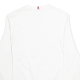 TOMMY HILFIGER Mens Sweatshirt White S