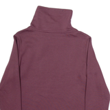 PUMA Womens Sweatshirt Maroon High Neck S