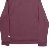 PUMA Womens Sweatshirt Maroon High Neck S