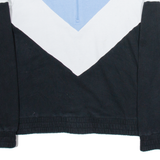 FILA Womens Sweatshirt Black 1/4 Zip M