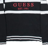 GUESS Womens Sweatshirt Black S