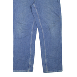 CARHARTT Dungaree Fit Workwear Mens Jeans Blue Relaxed Tapered W38 L32