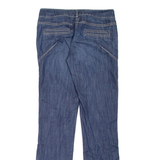 ROCCO BAROCCO Womens Jeans Blue Regular Straight Stone Wash W30 L31