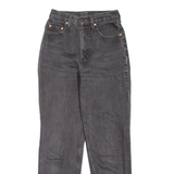 LEVI'S 881 Orange Tab Womens Jeans Grey Regular Mom 90s W24 L27