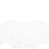 LANDHAUS Womens Milkmaid Top White Puff Sleeve L