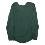 ZARA Womens Blouse Green Long Sleeve S