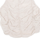ZARA Womens Vest Beige V-Neck Sleeveless M