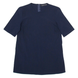 ZARA Womens Blouse Blue XXS