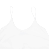 ZARA Womens Camisole Blouse White Sleeveless Viscose S