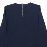 ZARA Womens Blouse Blue Long Sleeve XXS