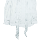 ZARA Womens Blouse Blue Long Sleeve M