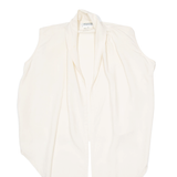 SYNONYME Womens Kimono Vest Beige Sleeveless M