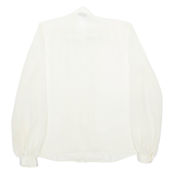 JULIETTA Womens Shirt White Long Sleeve M