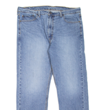 LEVI'S 505 Jeans Mens Blue Regular Straight Stone Wash W40 L32