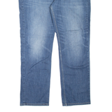 LEVI'S 514 Jeans Mens Blue Slim Straight Stone Wash W38 L32