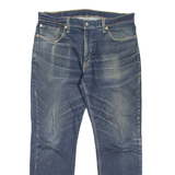 LEVI'S 514 Jeans Mens Blue Slim Straight Stone Wash W36 L30