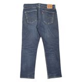 LEVI'S 514 Jeans Mens Blue Slim Straight Stone Wash W36 L30