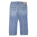 LEVI'S 559 Jeans Mens Blue Relaxed Straight Stone Wash W40 L30