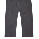 LEVI'S 569 Jeans Mens Grey Loose Straight W38 L27