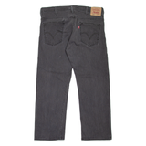 LEVI'S 569 Jeans Mens Grey Loose Straight W38 L27