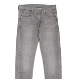 LEVI'S 510 Jeans Mens Grey Slim Skinny Stone Wash W30 L30
