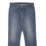 LEVI'S 514 Jeans Mens Blue Slim Straight Stone Wash W33 L30