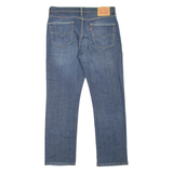 LEVI'S 514 Jeans Mens Blue Slim Straight Stone Wash W33 L30