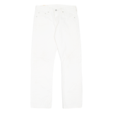 LEVI'S 513 Jeans Mens White Slim Straight W28 L30