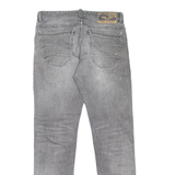 PME LEGEND Nightflight Mens Jeans Grey Regular Straight Stone Wash W32 L32