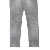 PME LEGEND Nightflight Mens Jeans Grey Regular Straight Stone Wash W32 L32