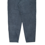 TEDDY'S Womens Jeans Black Regular Mom W33 L29