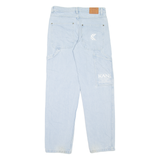 KARL KANI Carpenter Mens Jeans Blue Relaxed Tapered W32 L32