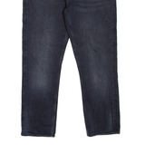 7 FOR ALL MANKIND Paxtyn Mens Jeans Black Regular Tapered Stone Wash W32 L26